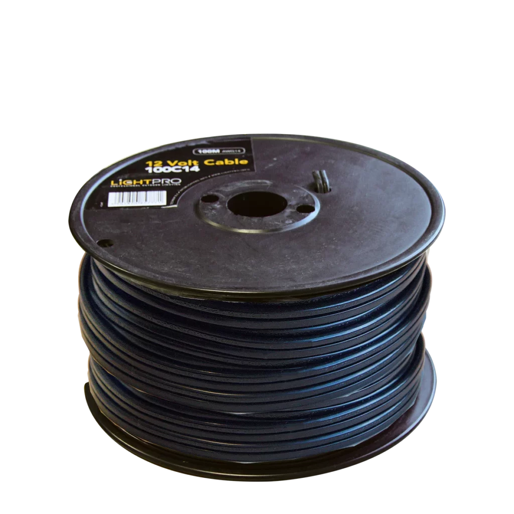 Cablu 12 volți AWG14 - 100 m – 100 metri de cablu 12 volți - 14 AWG.