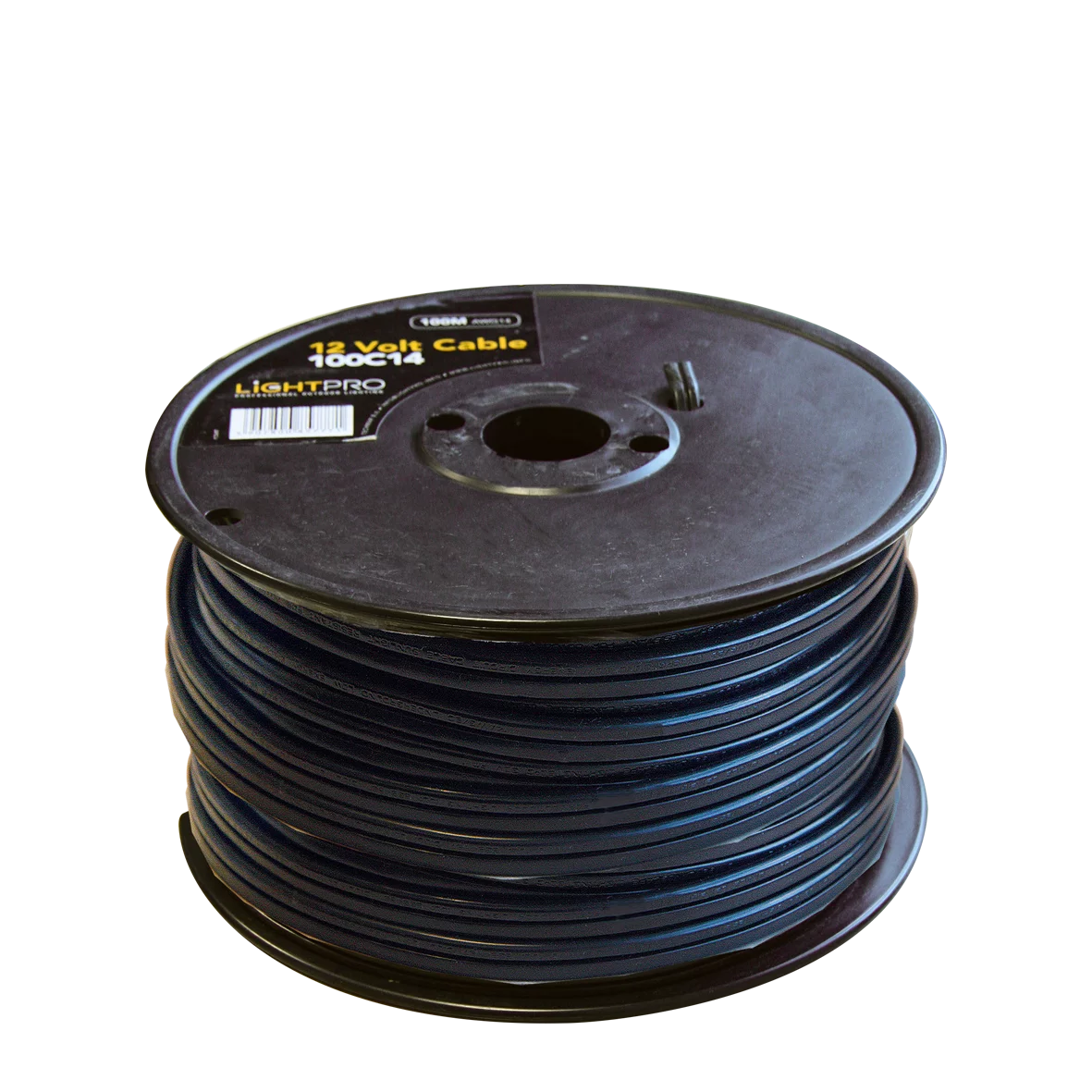 Cablu 12 volți AWG14 - 100 m – 100 metri de cablu 12 volți - 14 AWG.