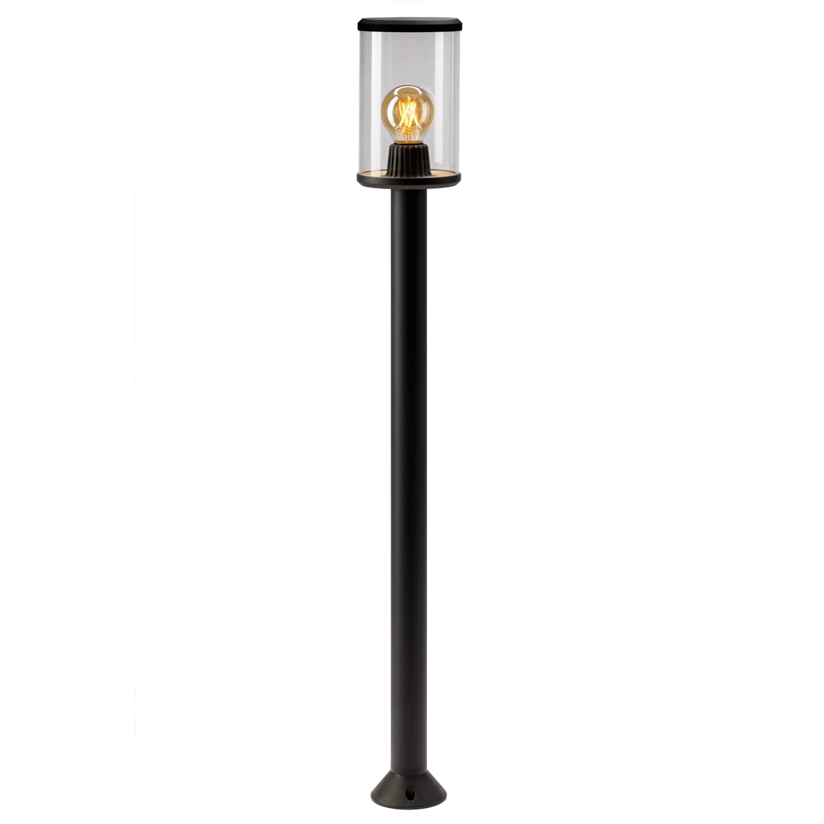 Eros Hi – Designul rotund combinat cu sticla cilindrică din jurul sursei de lumină filament transformă această lampă într-o frumusețe.