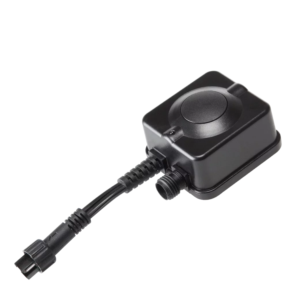 Receptor – Receptor separat suplimentar pentru telecomandă, la care se pot conecta 9 receptoare.