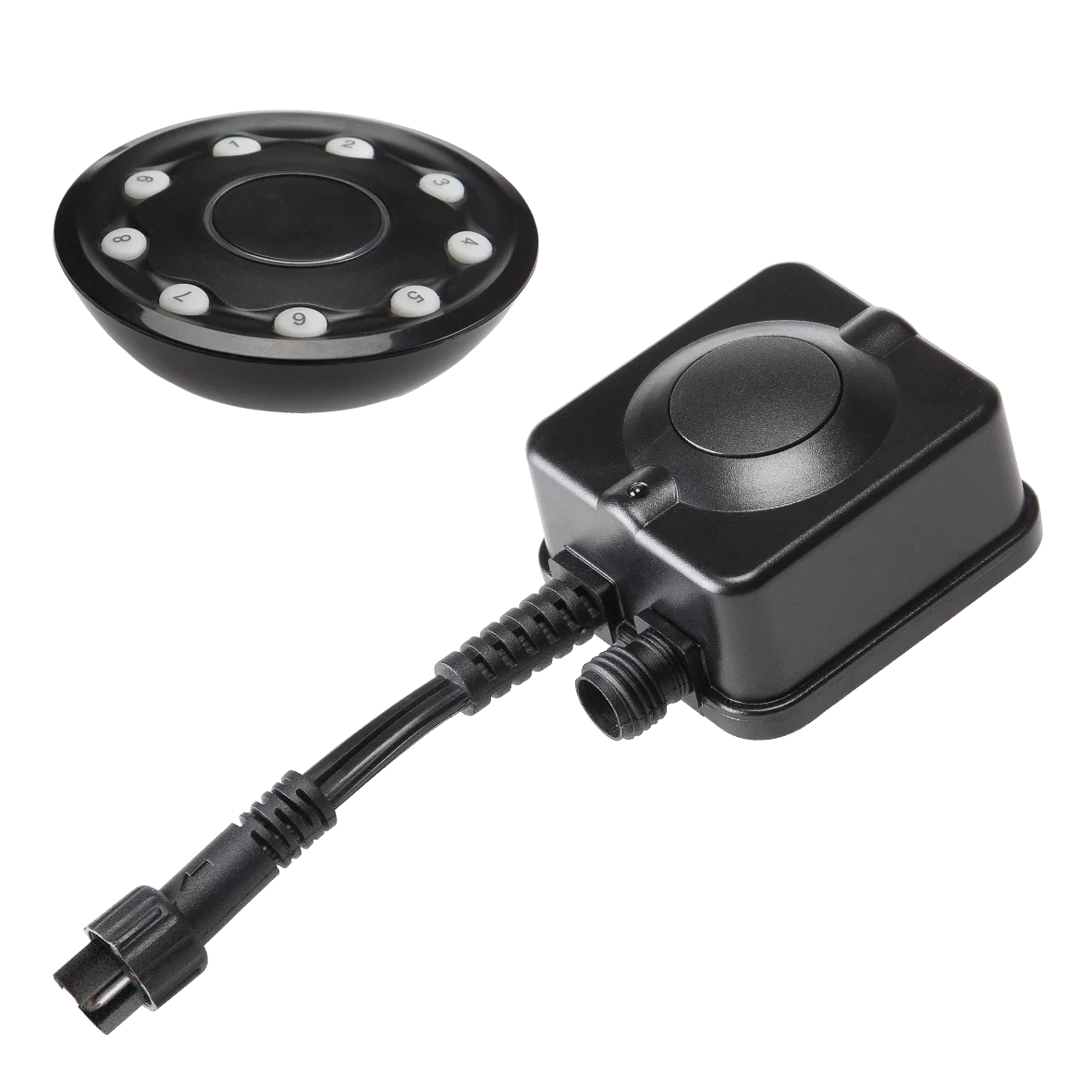 Telecomandă + receptor (baterii incluse) – Telecomandă + receptor.